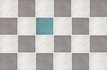 azulejos de cemento - curvilíneo